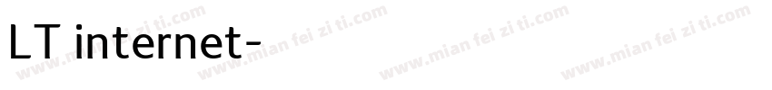 LT internet字体转换